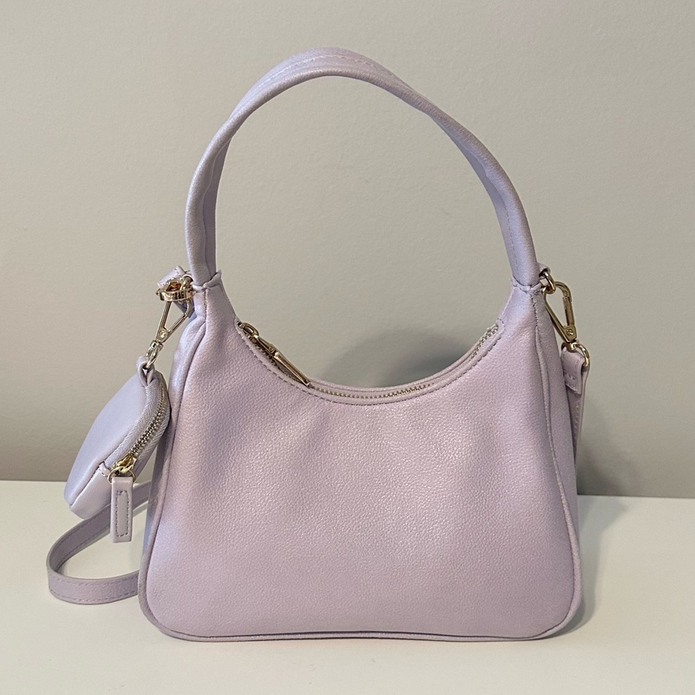 INC International Concepts Zaree Shoulder Bag created for MACY’s Soft Lavender